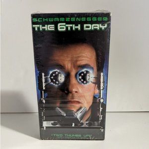 The 6th Day VHS Movie Arnold Schwarzenegger